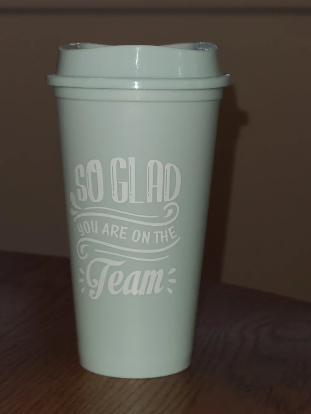 Reusable Mint Travel Tumbler Cup